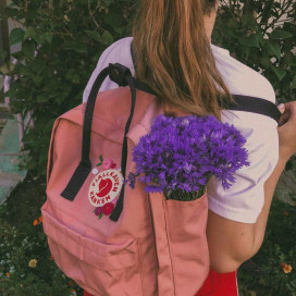 Рюкзак Kanken CLASSIC FJALLRAVEN PINK NAVY BLUE купить в Минске и Беларусь